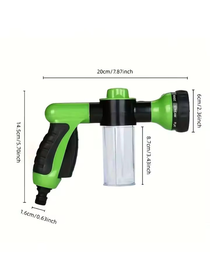 8-In-1 Outdoor Multi-Function Hose Nozzle Pet Bath Dog Wash